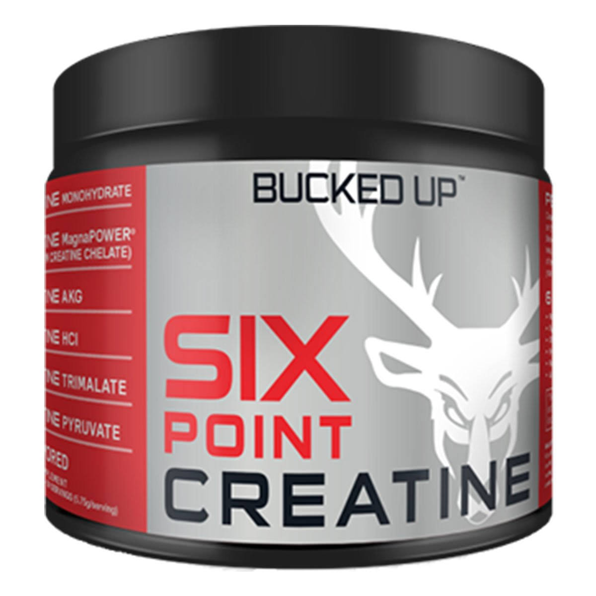 Bucked Up Six Point Creatine Six Types of Creatine - For Men and Women