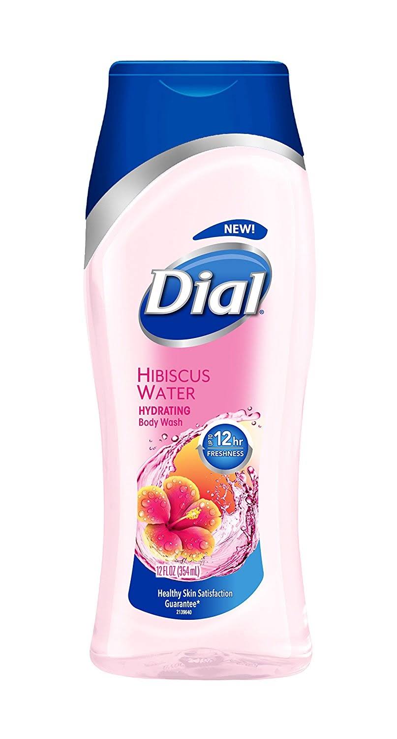 Dial Hydrating Body Wash - Hibiscus Water, 12oz