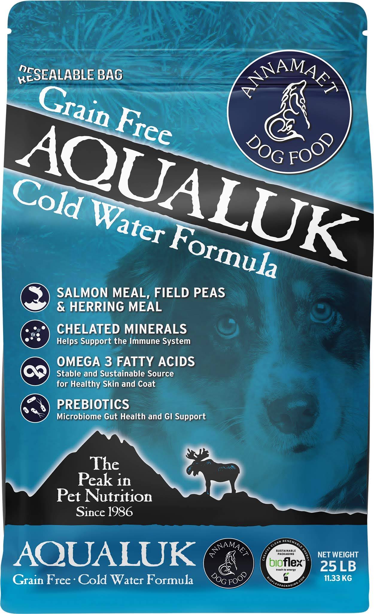 Annamaet Aqualuk Cold Water Formula Grain-Free Dry Dog Food 25-lb Bag