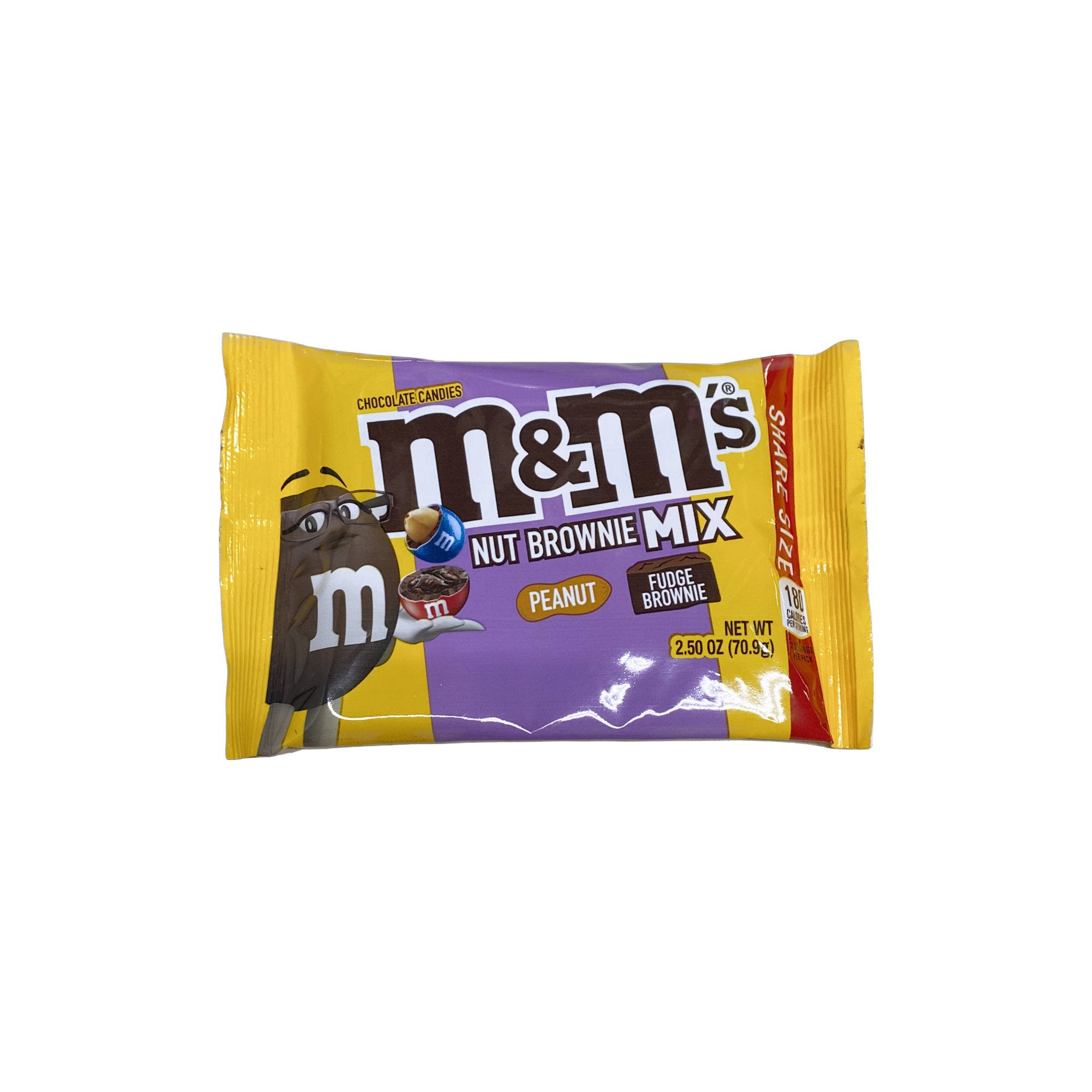 M&M’s Nut Brownie Mix Share Size