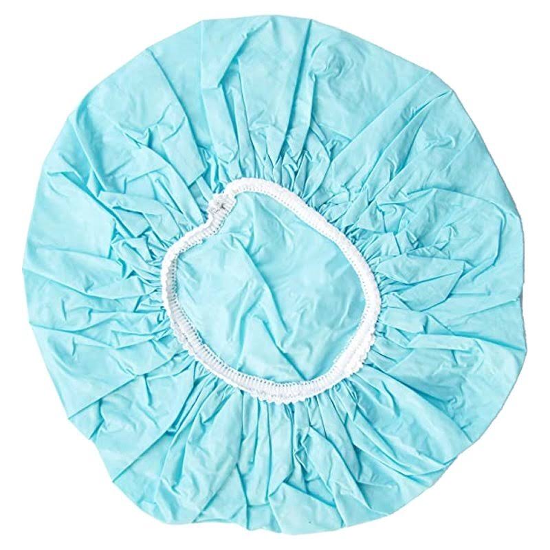 Cotton Tree Shower Caps - Pink & Blue, 2 Pack