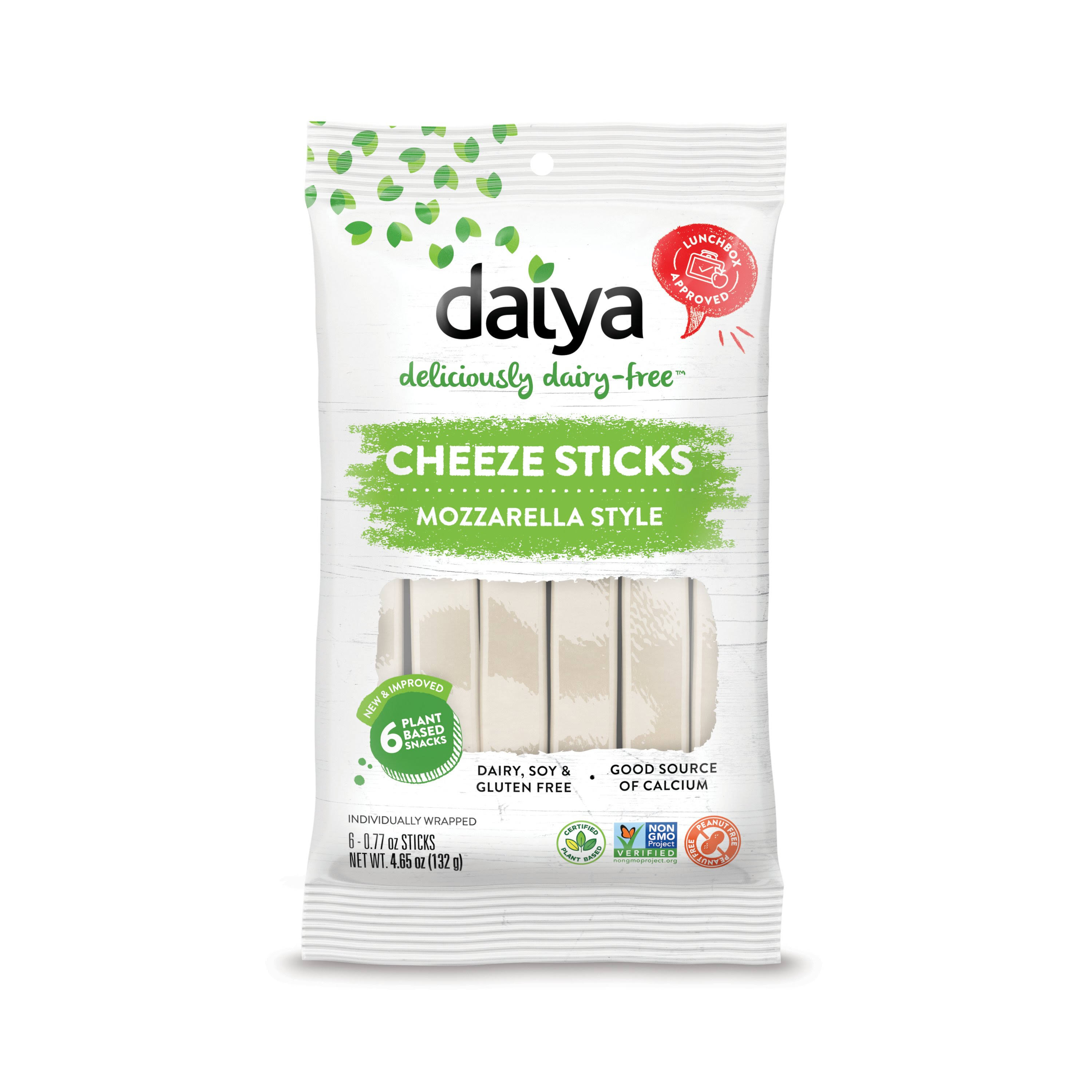 Daiya - Cheeze Sticks, 4.7oz - Vegan Plant Based