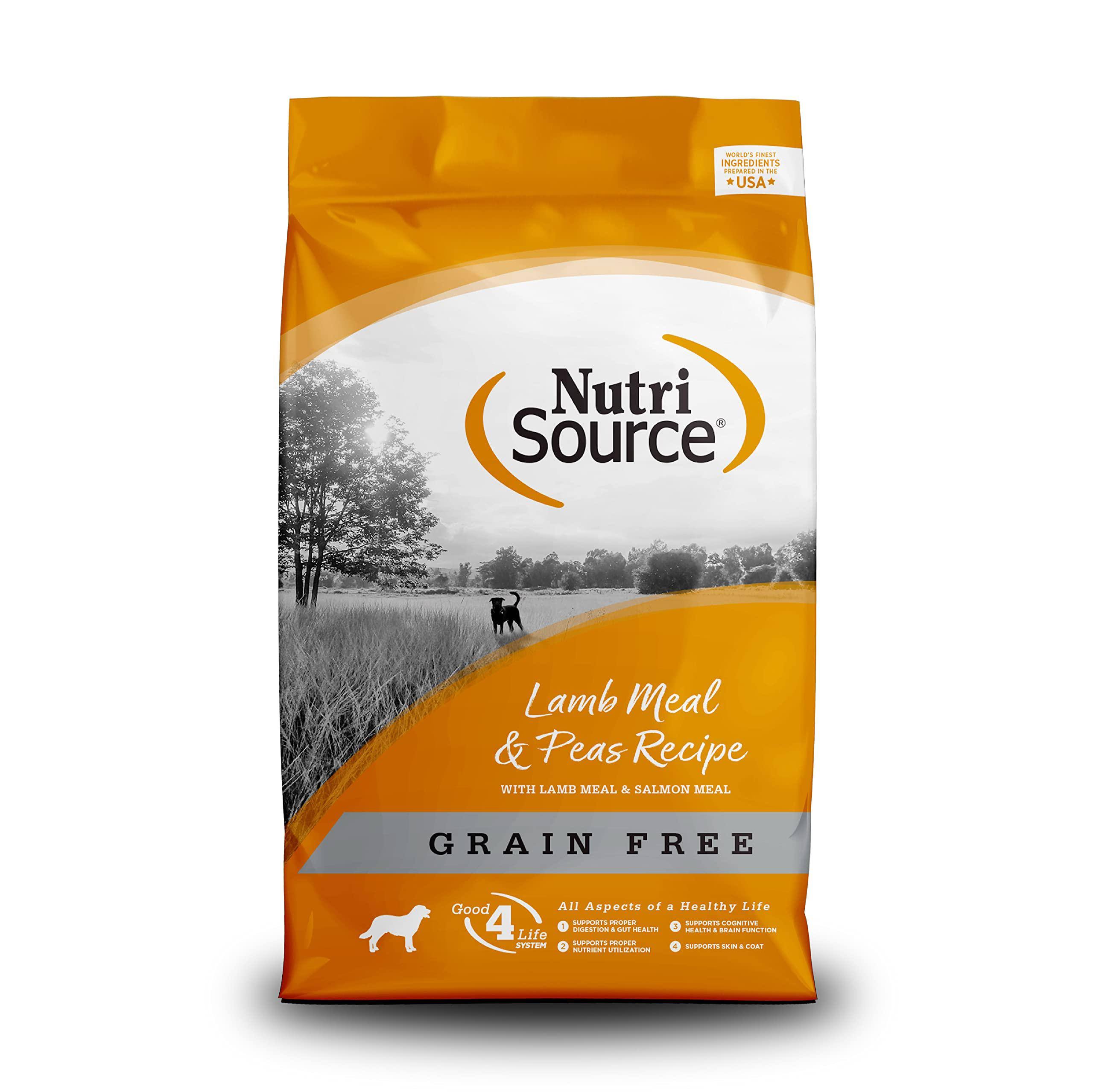 Nutrisource Lamb Meal & Peas Recipe Grain-Free Dry Dog Food