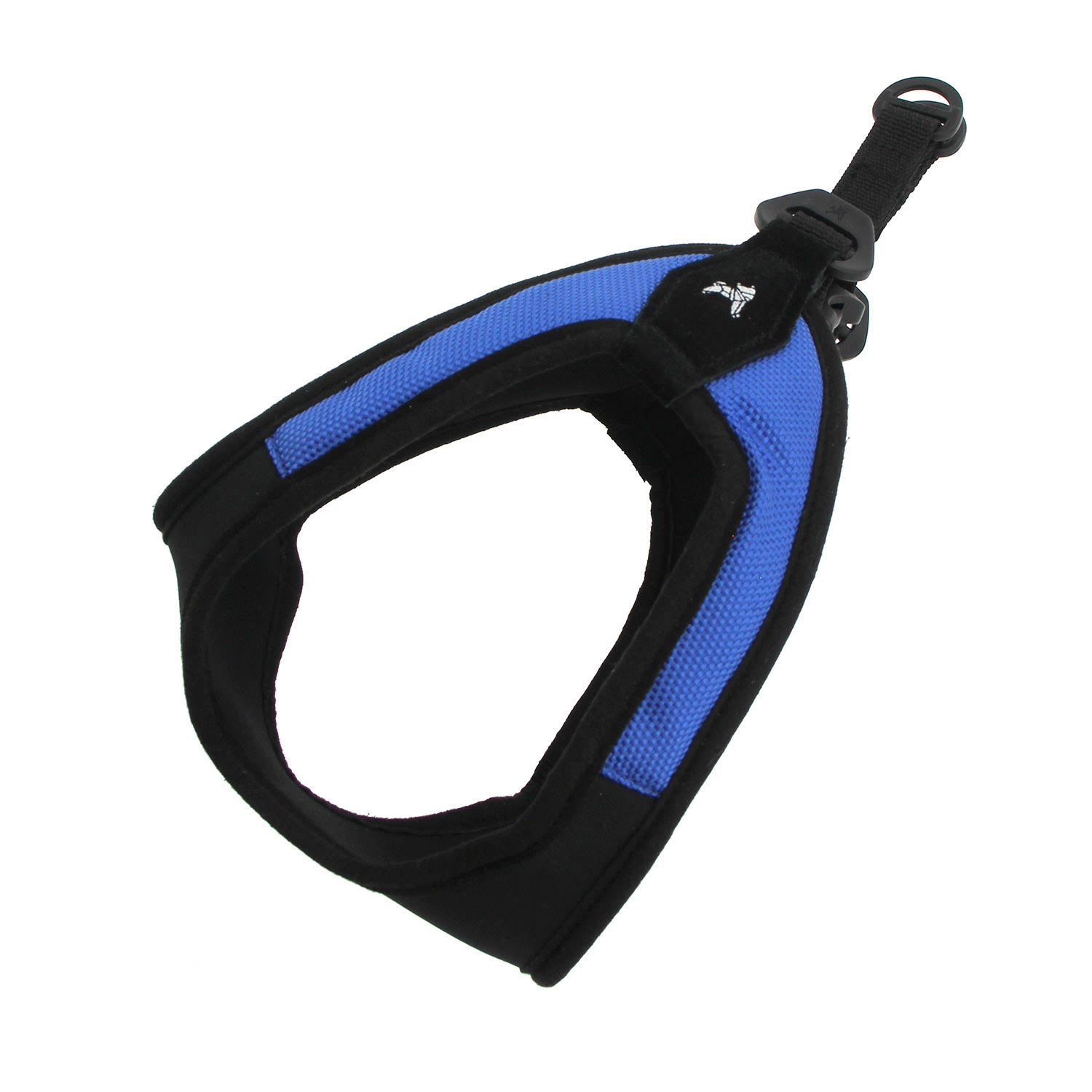 Gooby Escape Proof Easy Fit Dog Harness - Blue - Medium