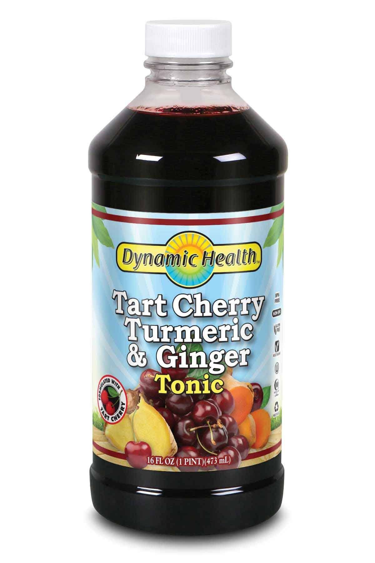 Dynamic Health Tart Cherry Turmeric and Ginger Tonic Supplement - 16oz