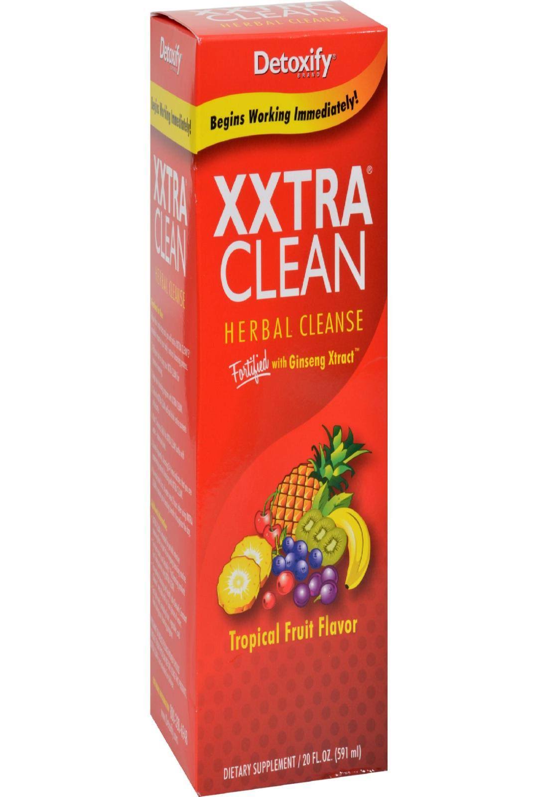 Detoxify Xxtra Clean Herbal Cleanse - Tropical Fruit Flavor
