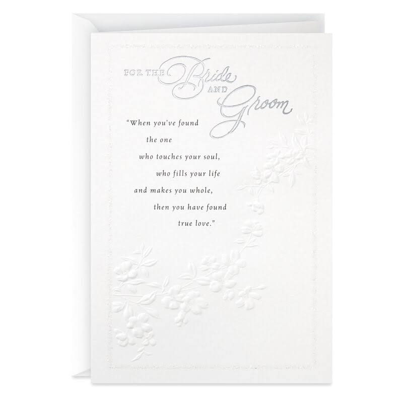 You Have Found True Love Wedding Card for Bride and Groom