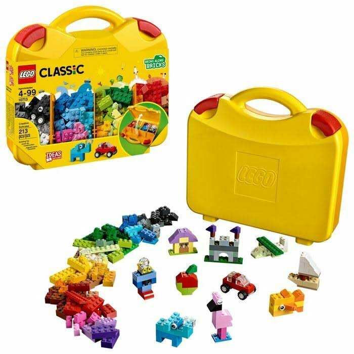 Original Lego Classic Creative Suitcase Building Kit - 213pcs