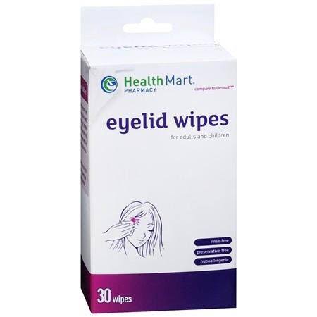 McKesson Health Mart Eyelid Wipes (Lid Scrub) 30 Wipes (3 Pack)