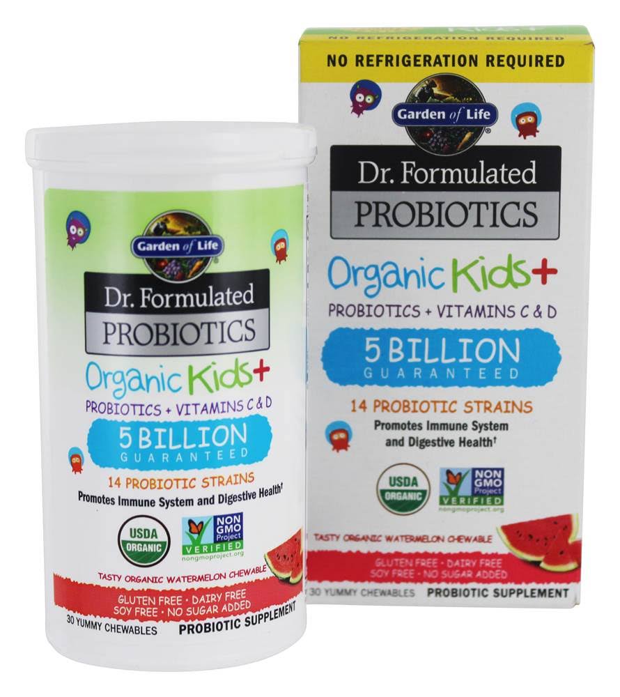 Garden of Life - Dr. Formulated Probiotics Organic Kids+ 5 Billion