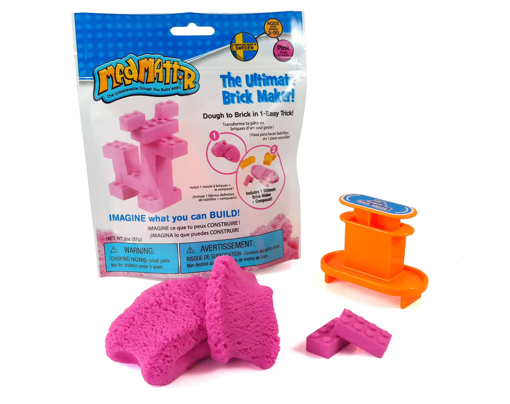 The Ultimate Brick Maker Set - Pink