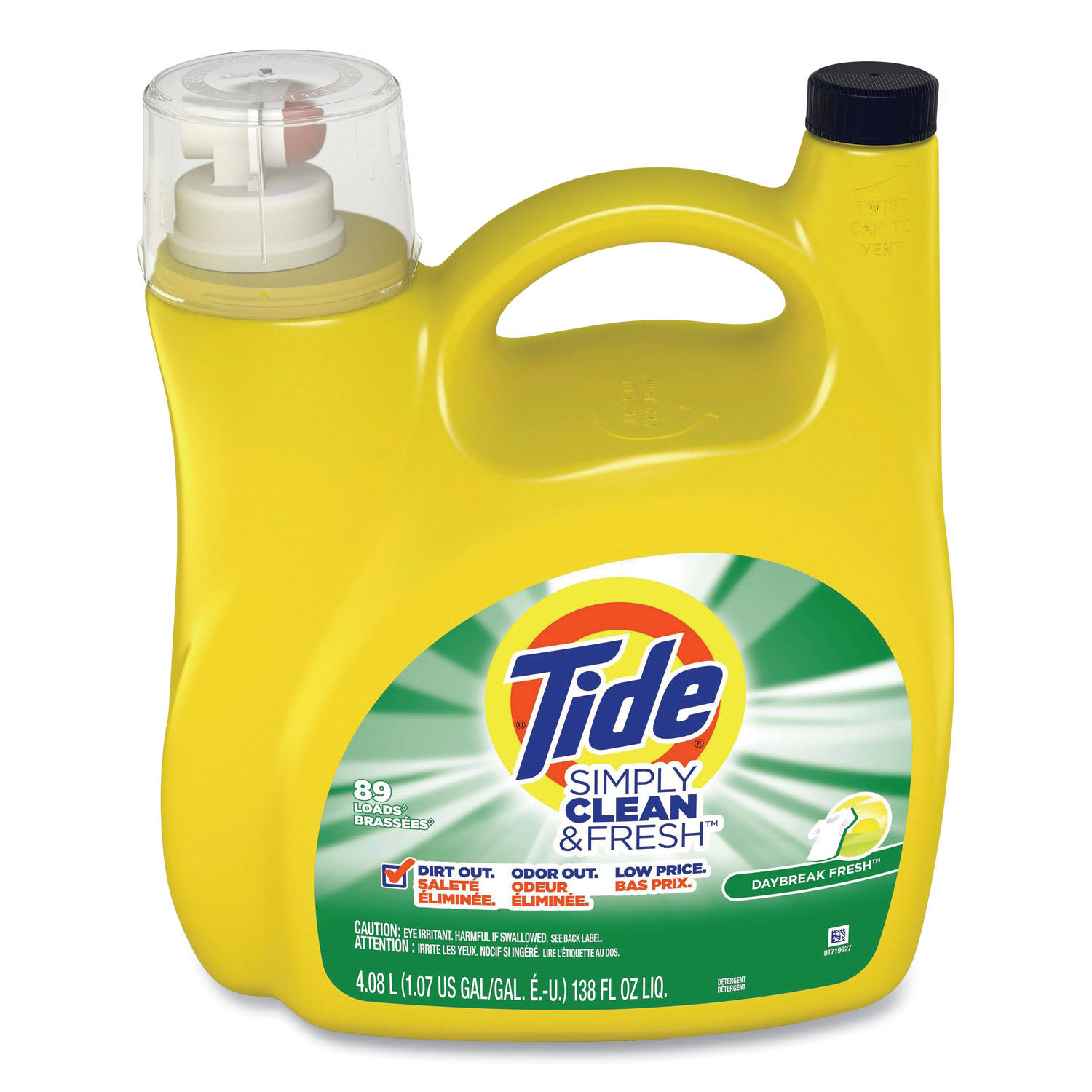 Tide Simply Clean & Fresh Liquid Laundry Detergent, Daybreak Fresh