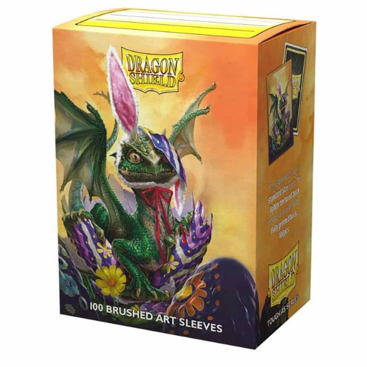 Dragon Shield Brushed Art Sleeves - Easter Dragon 2022 (100)