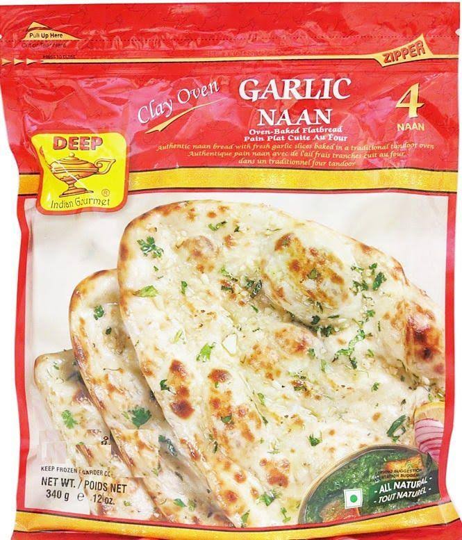 Deep Foods Garlic Naan - 11oz