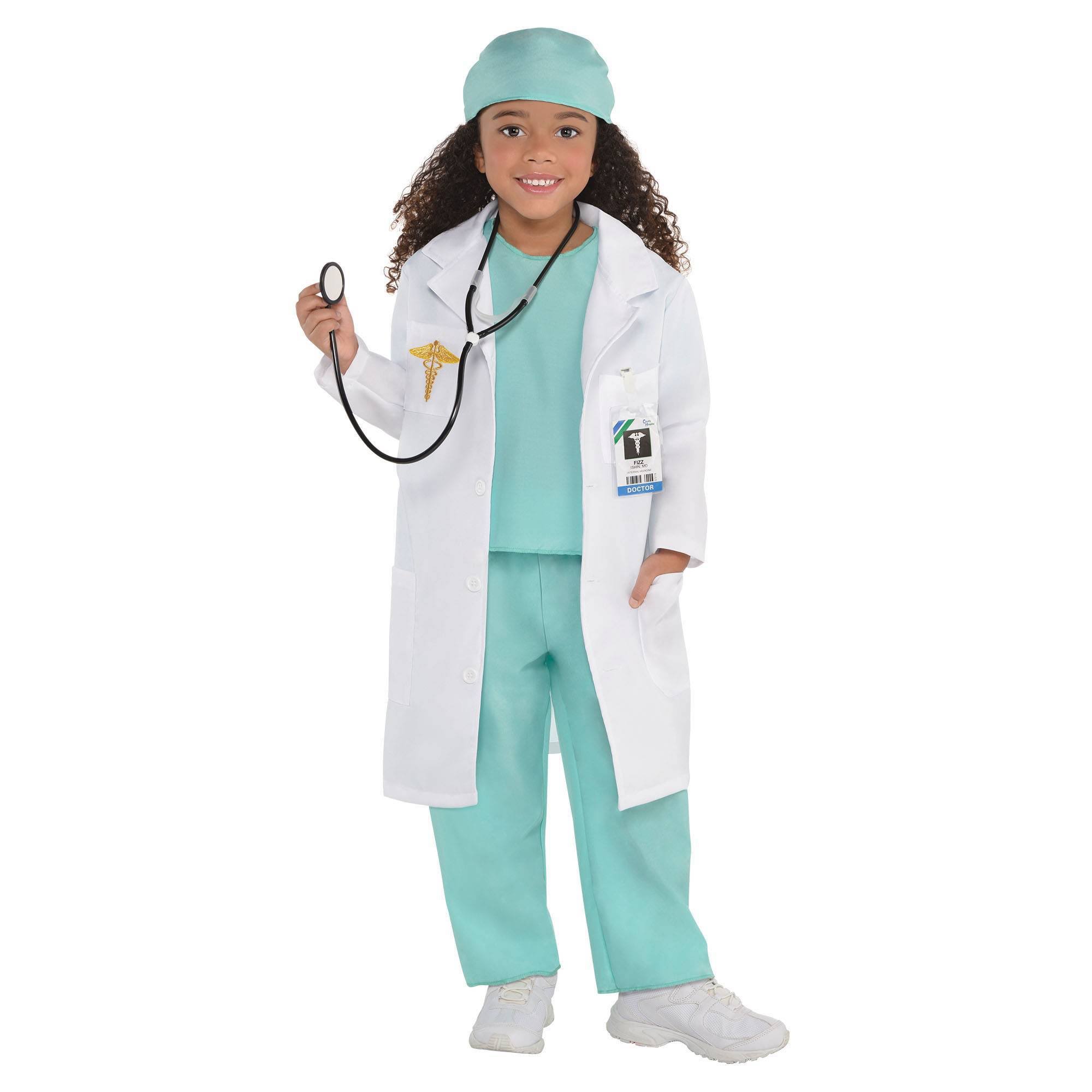 Girls Doctor Costume Size S Halloween