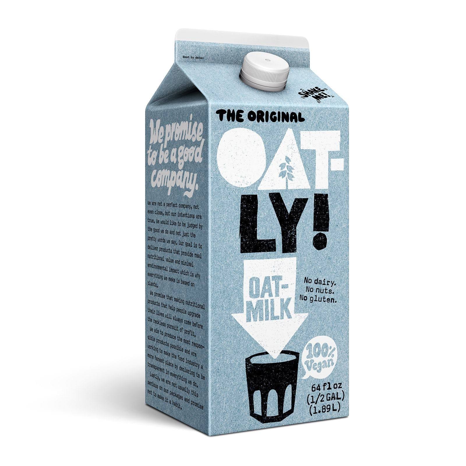 Oatly - Oat-Milk 100 Vegan Drink Original - 64 fl. oz.
