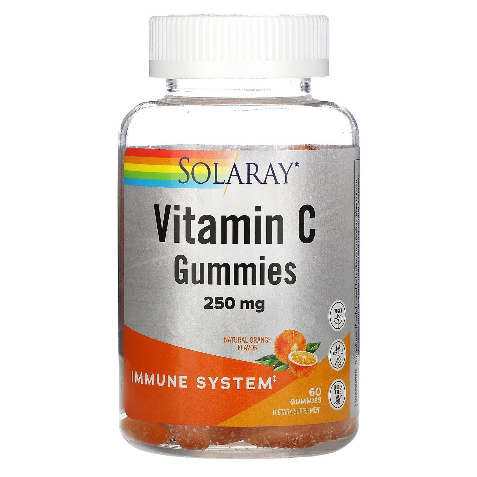 Solaray Vitamin C Gummies 60 Gummies