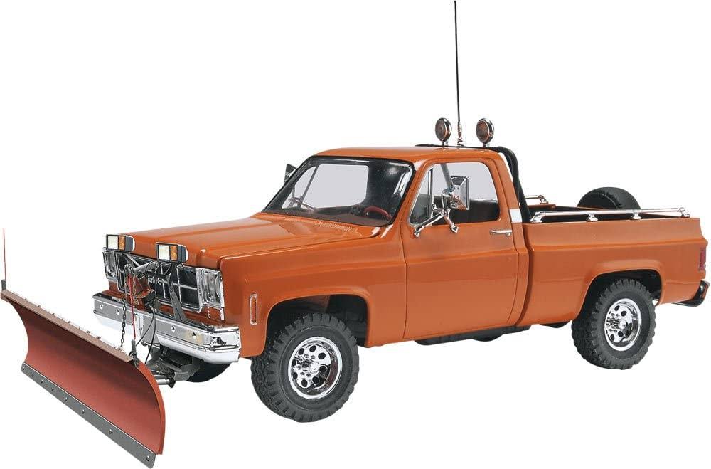 Revell Monogram Gmc Pickup with Snow Plow Model Kit - 1:24 Scale