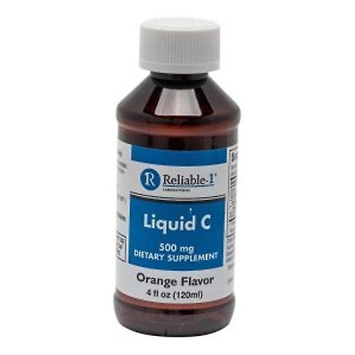 Reliable 1 Liquid C Vitamin C Dietary Supplement - Orange Flavor, 4oz