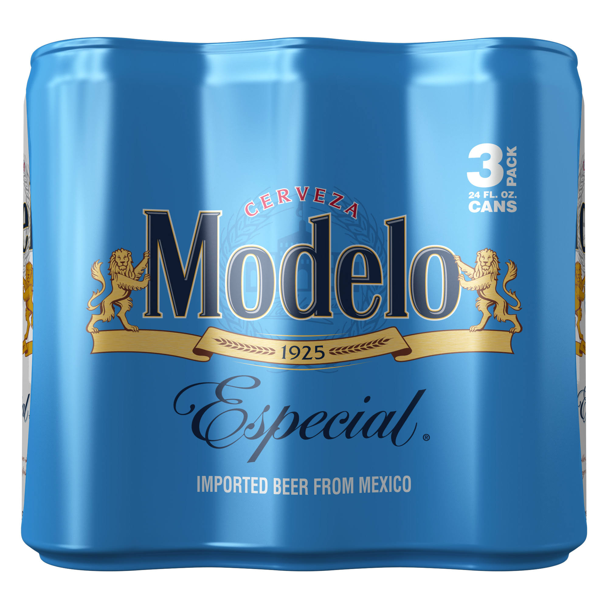 Modelo Especial Beer - 24oz, 3 Pack