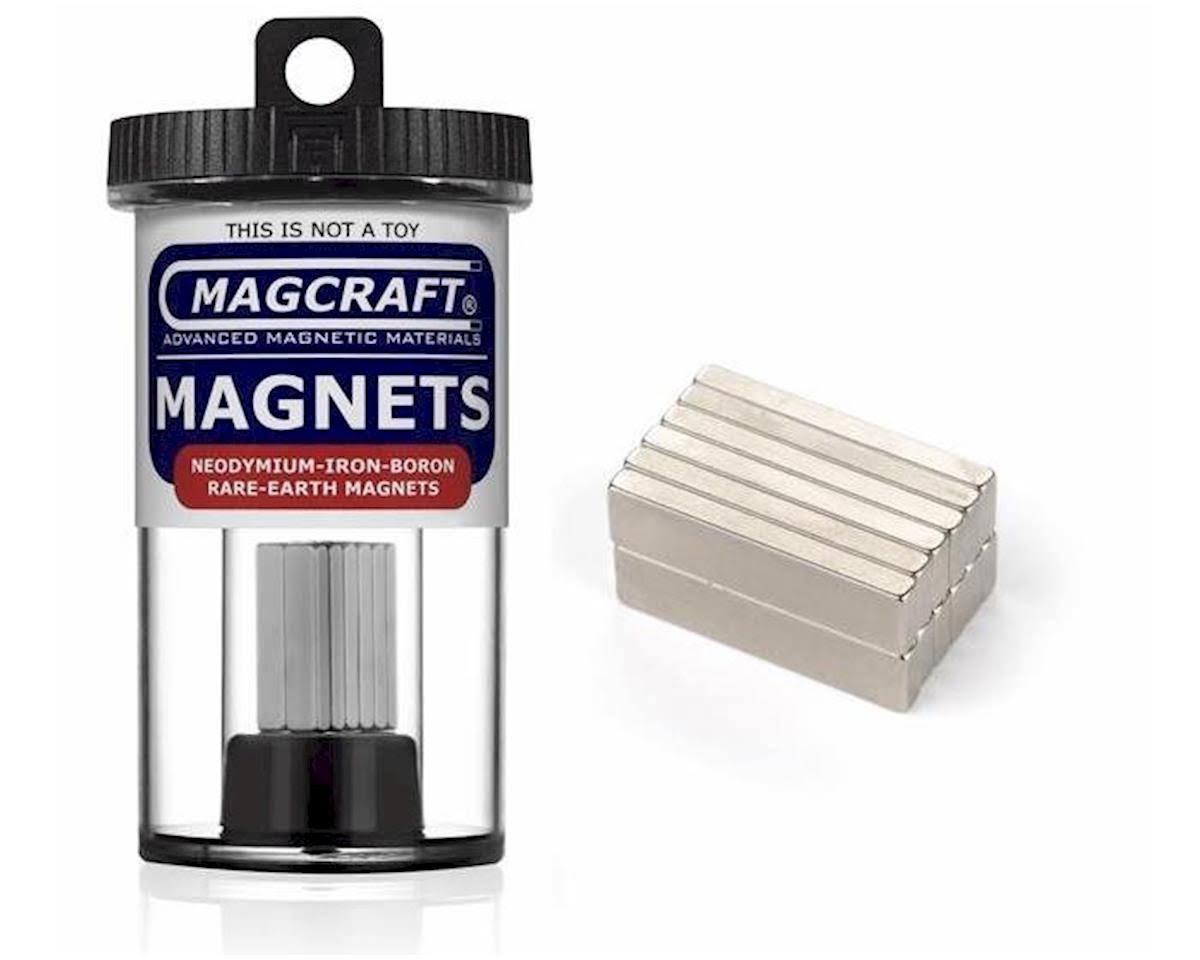 Magcraft Block Magnets - 1"x1/4"