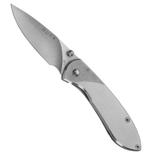 Buck Knives Nobleman Stainless Steel Folding Lock Back Knife