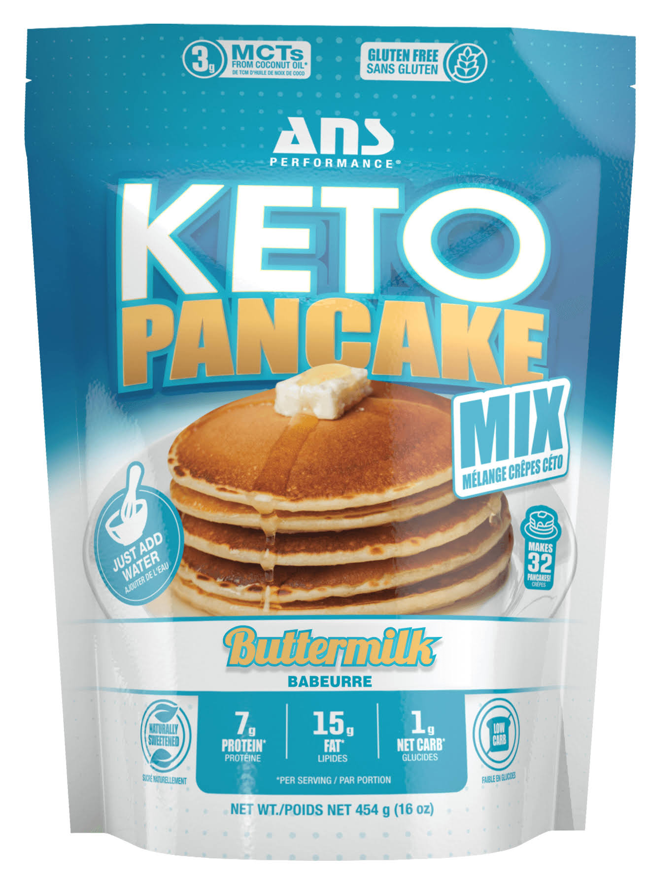 ANS Performance Buttermilk Keto Pancake Mix