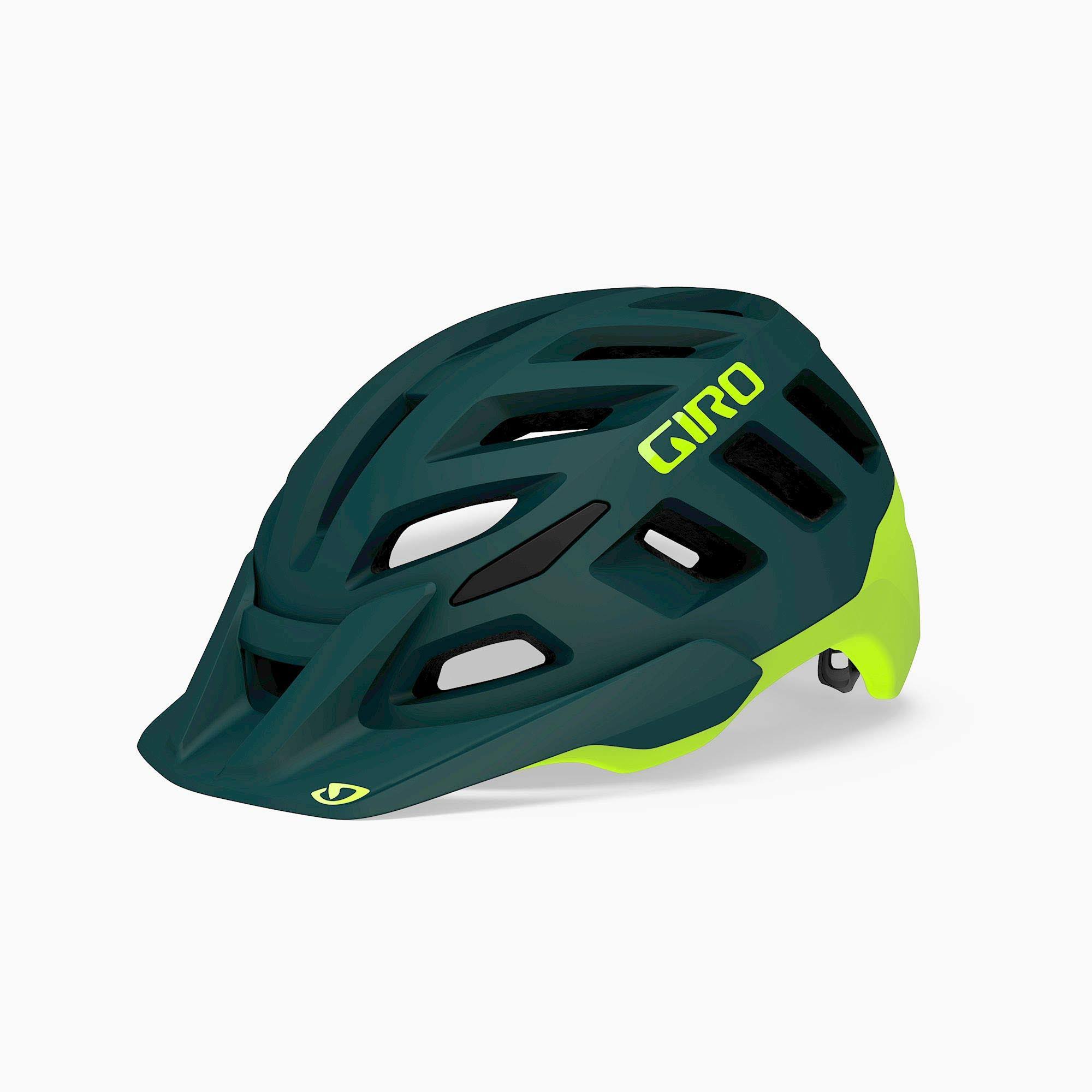Giro Radix MIPS Helmet - Matte True Spruce/Citron - Medium