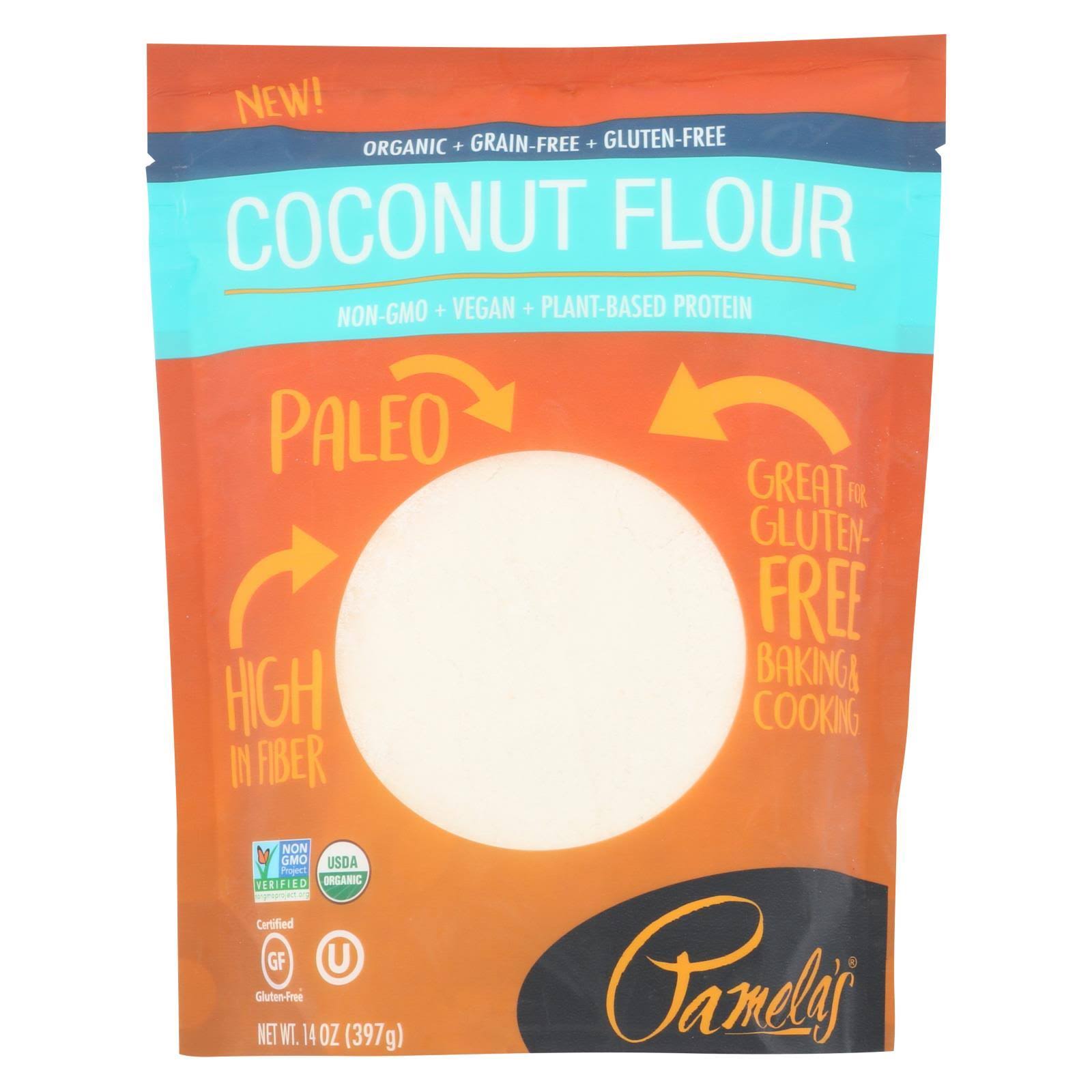 Pamelas - Coconut Flour, 14 oz