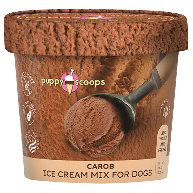 Puppy Cake Puppy Scoops Ice Cream Mix - Carob
