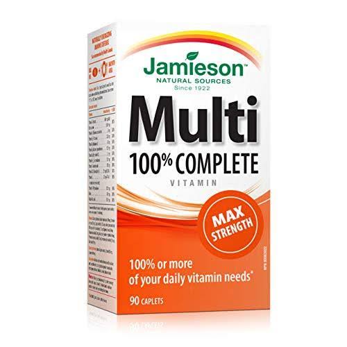 Jamieson 100 Complete Multivitamin - 90 Caplets
