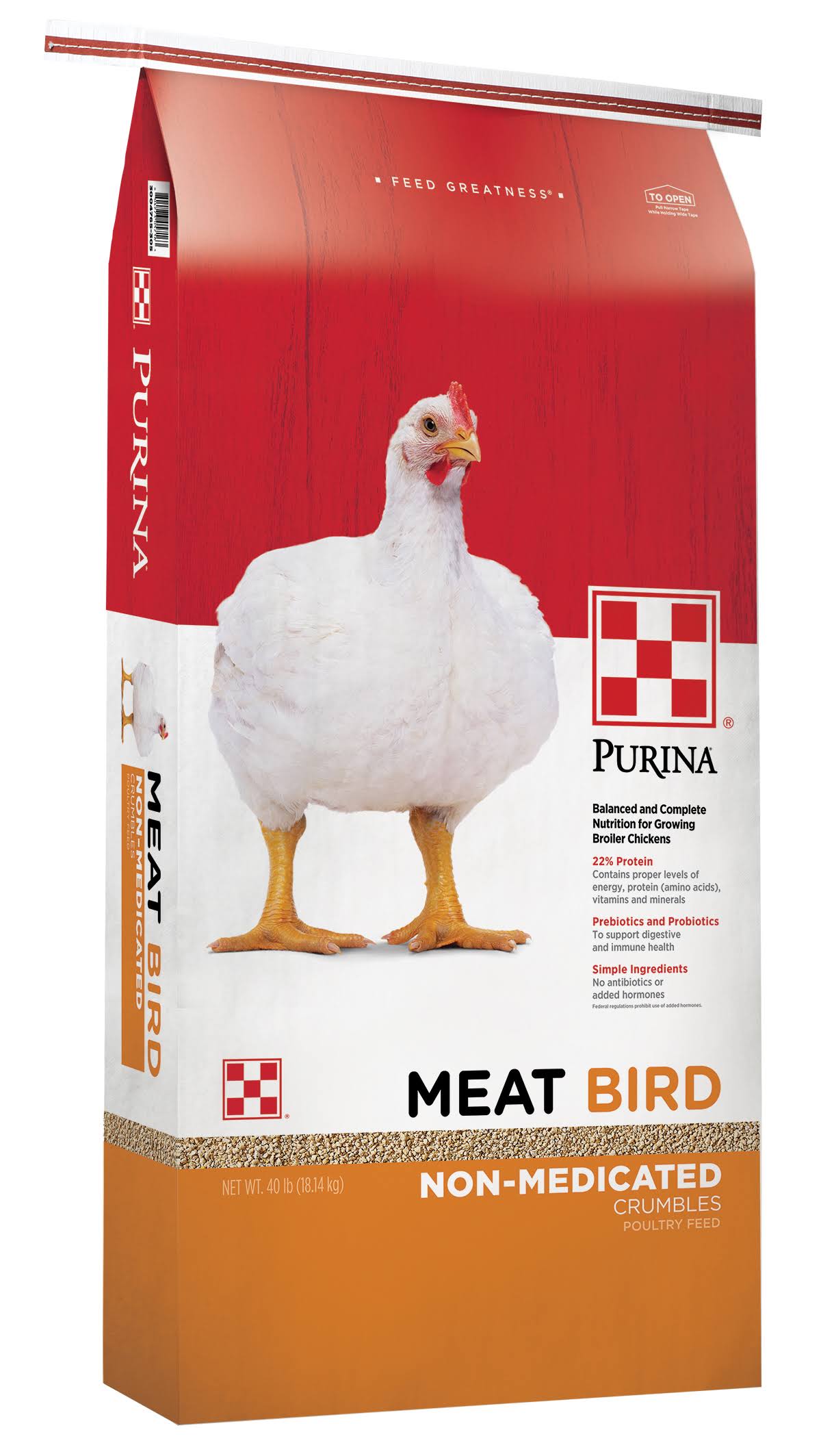 Purina Meat Bird Crumbles - 40lbs