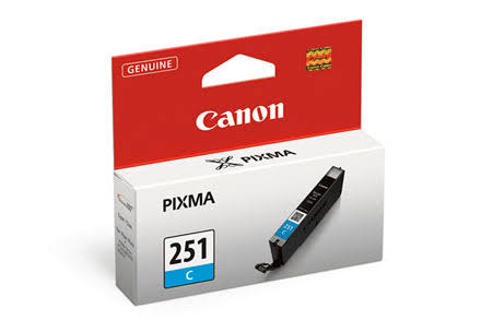 Canon CLI-251C Ink Cartridge - Cyan