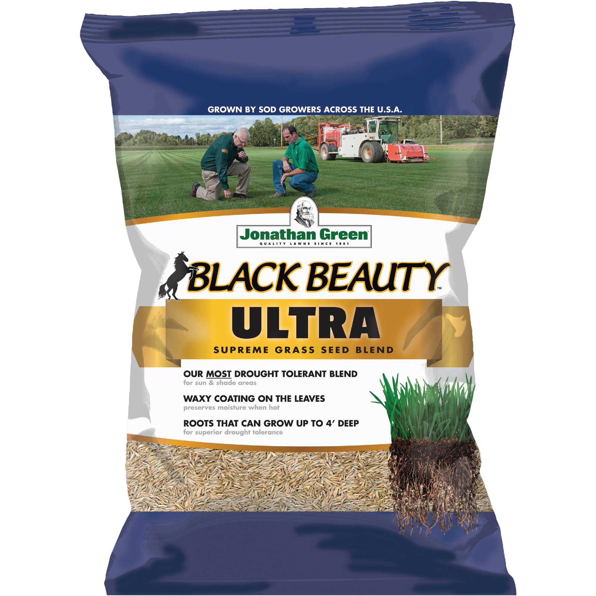 Jonathan Green 10323 Black Beauty Ultra Grass Seed, 25 lb