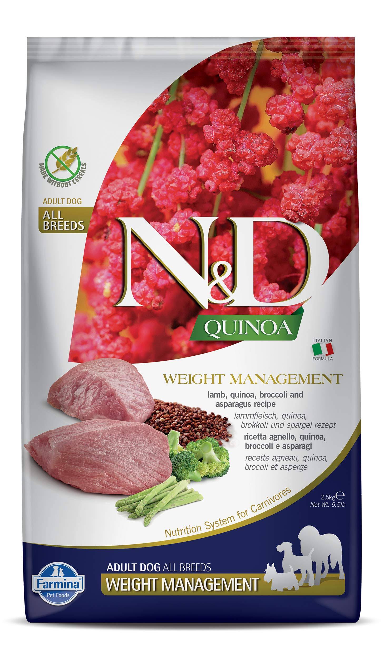 Farmina (Russo Mangimi) Natural & Delicious Quinoa Weight Management - Lamb