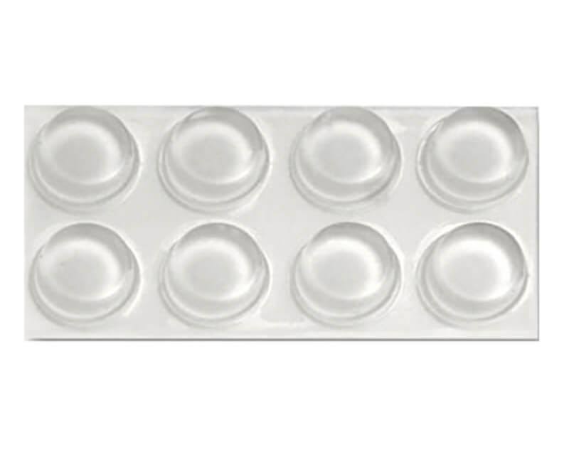Ook Self Adhesive Bumpers - 1/2", Clear, Round