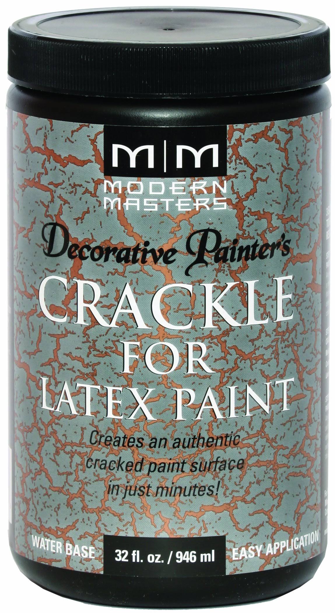 Modern Masters Decorative Painter's Crackle For Latex Paint - 946ml