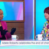Radio 1 DJ Adele Roberts tells Loose Women she hopes to be told she's 'cancer free' in six weeks