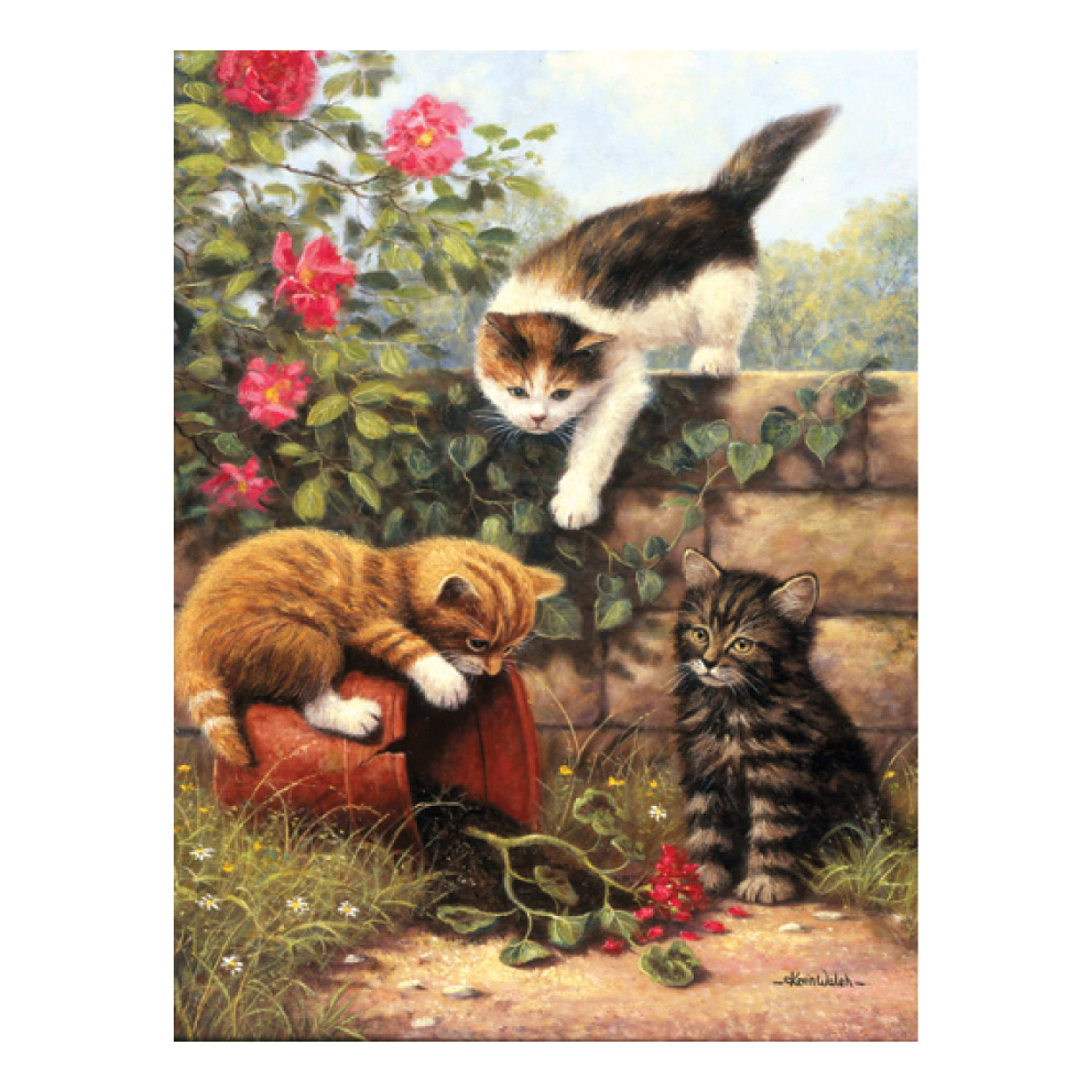 Royal & Langnickel Painting By Numbers Junior Small Art Activity Kit - Kittens at Play