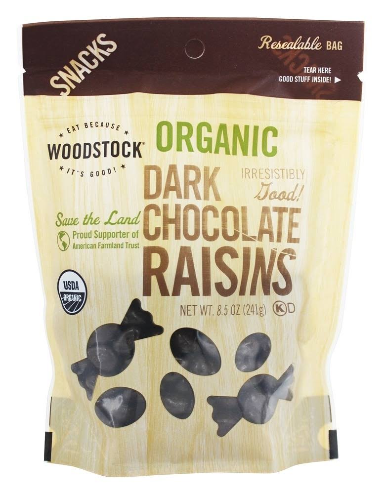 Woodstock Farms Dark Chocolate Raisins - 10lbs