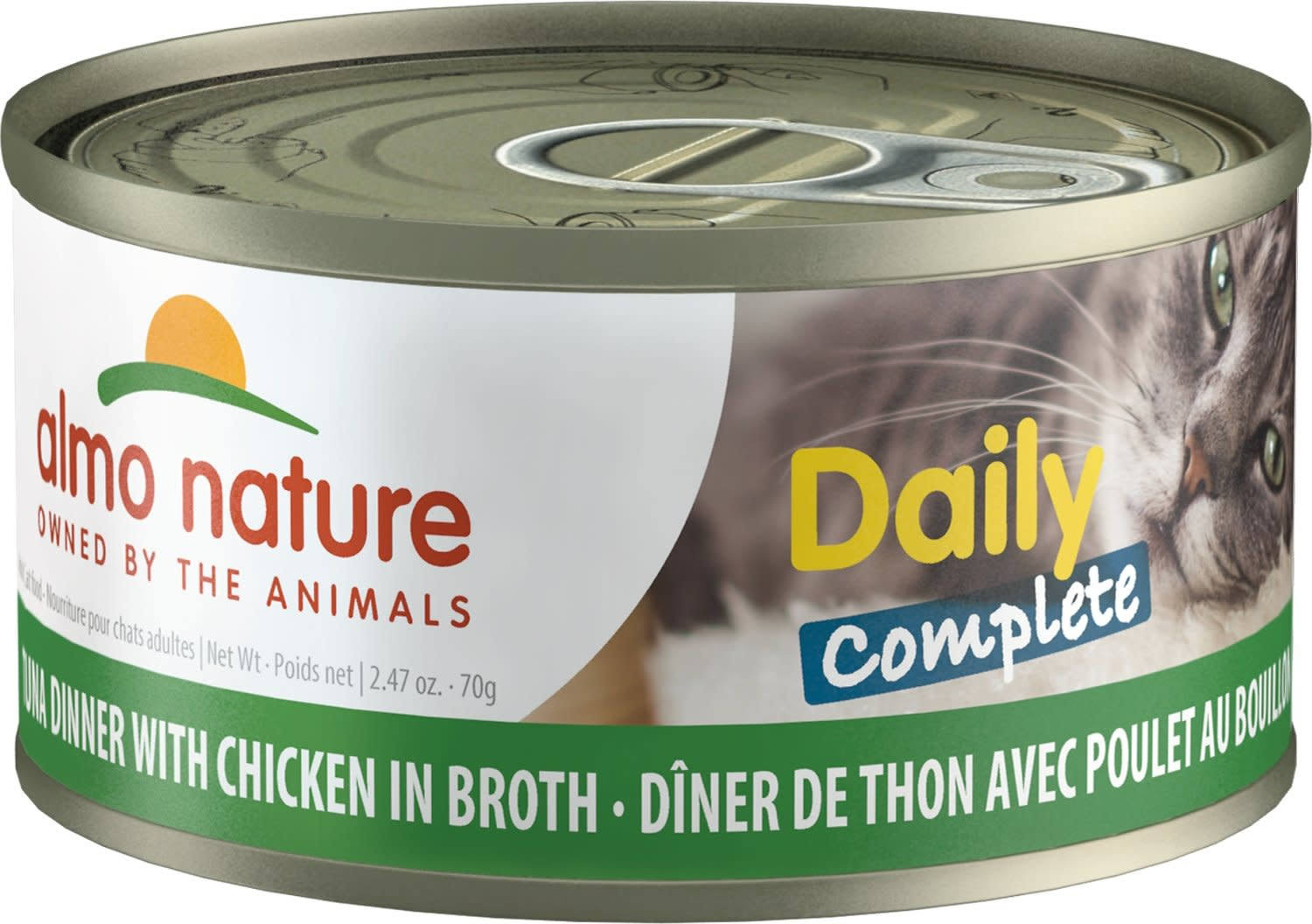 Almo Nature Cat Daily Complete Tuna & Chicken 70G