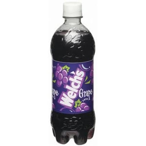 Welch's Soda, Grape, Sparkling - 20 fl oz