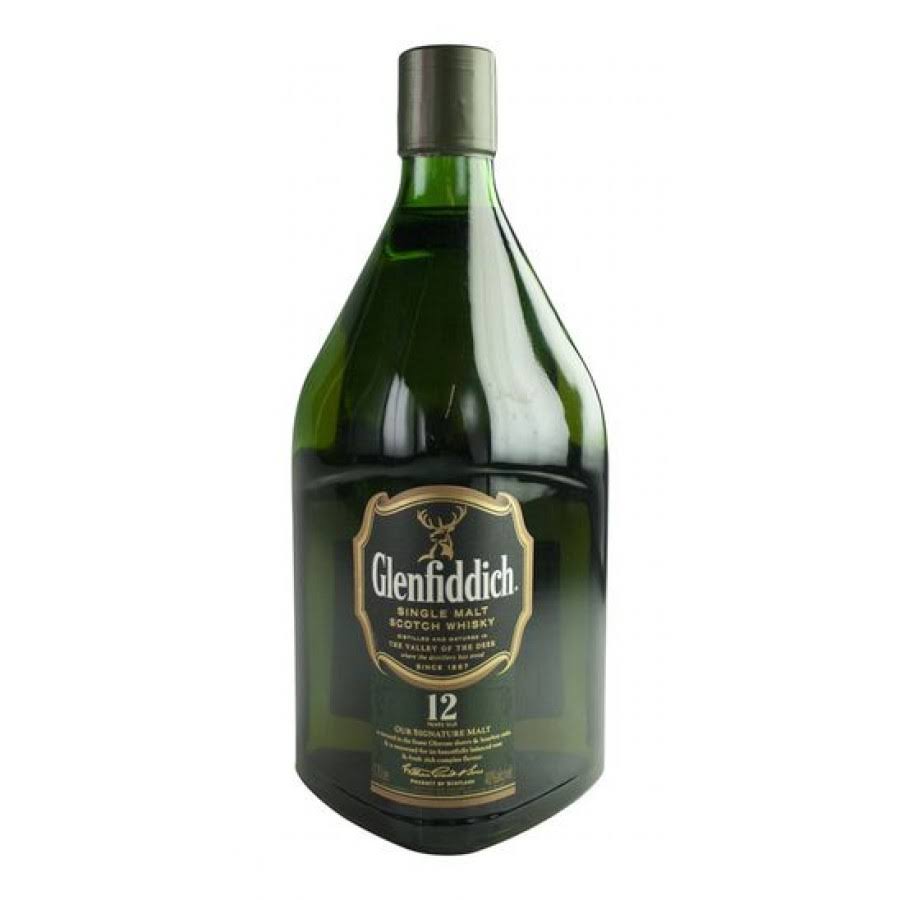 Glenfiddich 12 Year Old Scotch Whisky - 1.75 L bottle