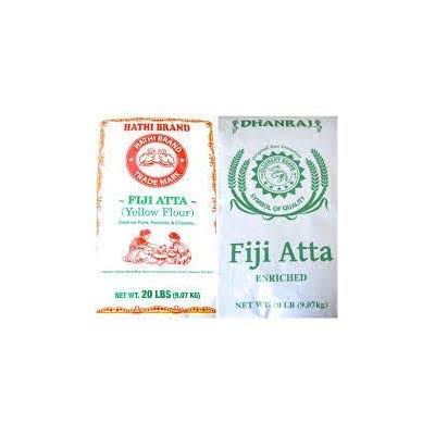 Fiji Atta (Yellow Flour) 20lb Bag