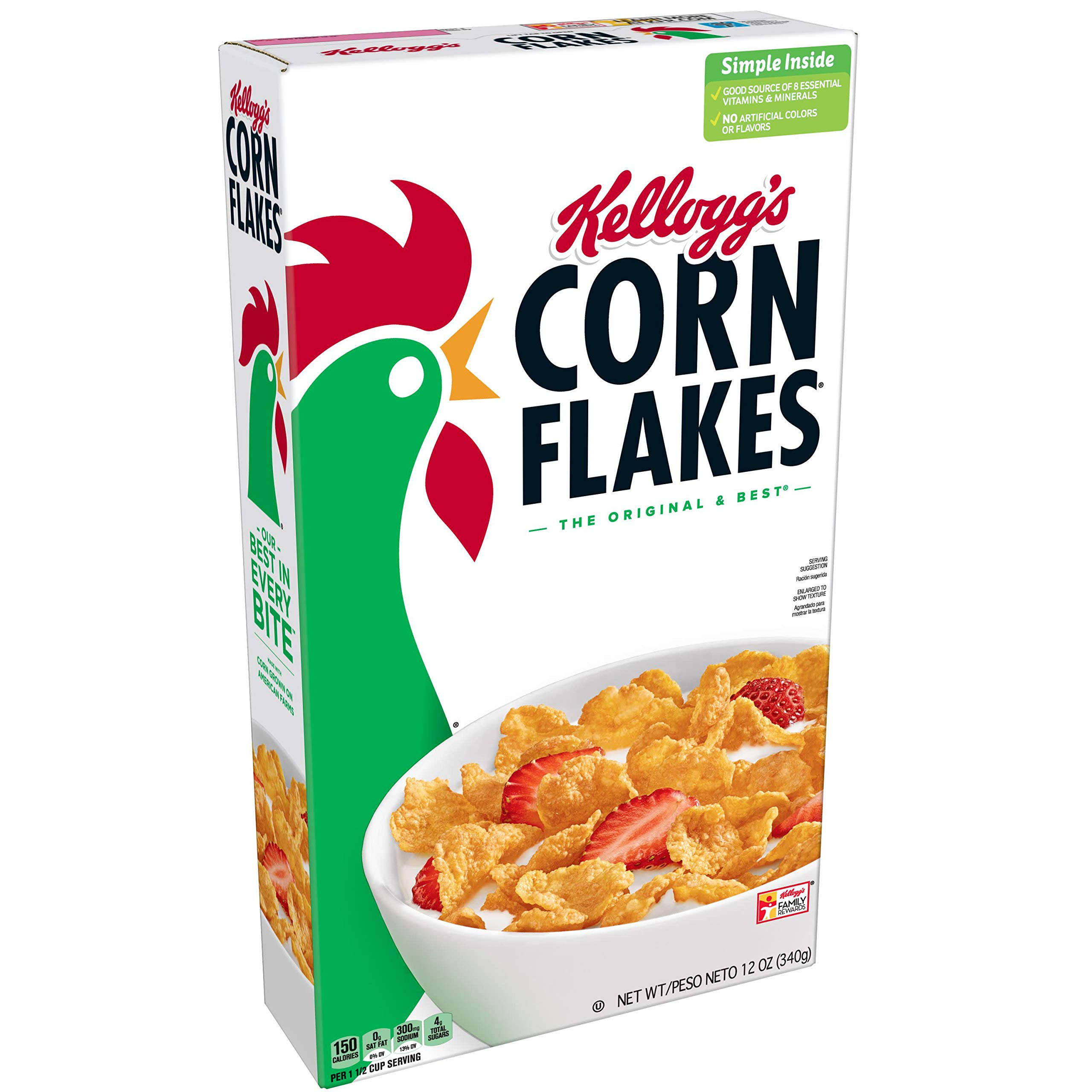 Kellogg's The Original & Best Corn Flakes - 12 oz