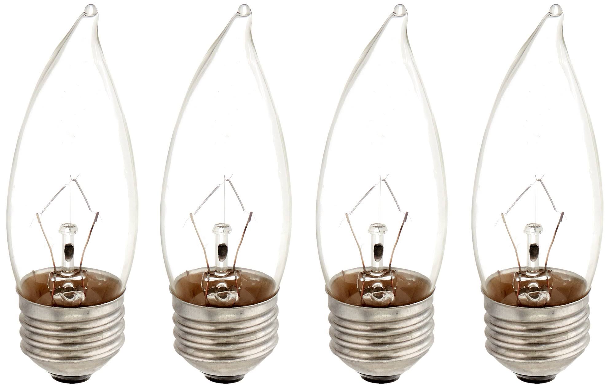 Philips Duramax Light Bulb - 40W, Sparkling Clear, 4 Bulbs