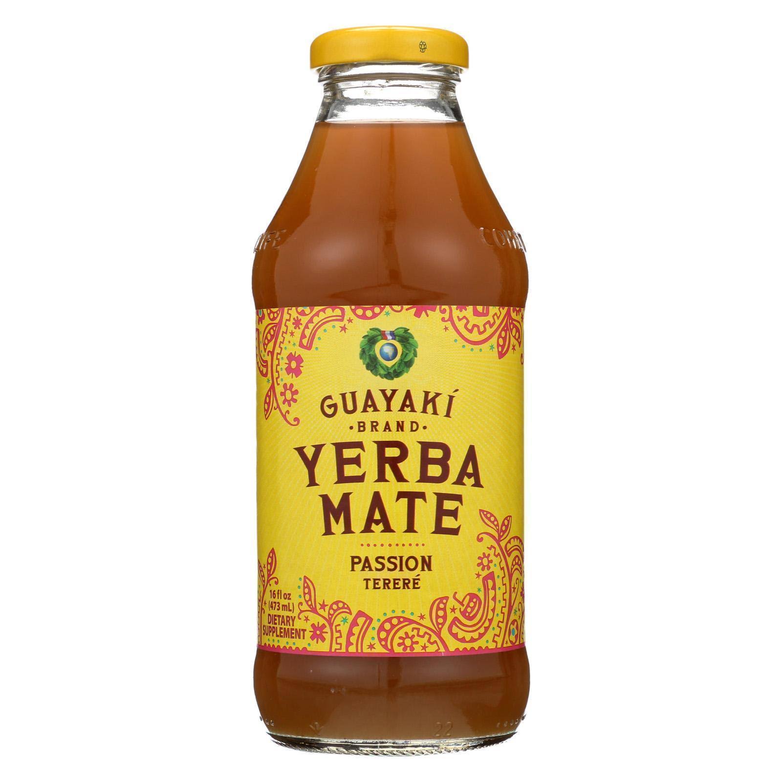 Guayaki Yerba Mate, Organic, Passion, Terere - 16 fl oz
