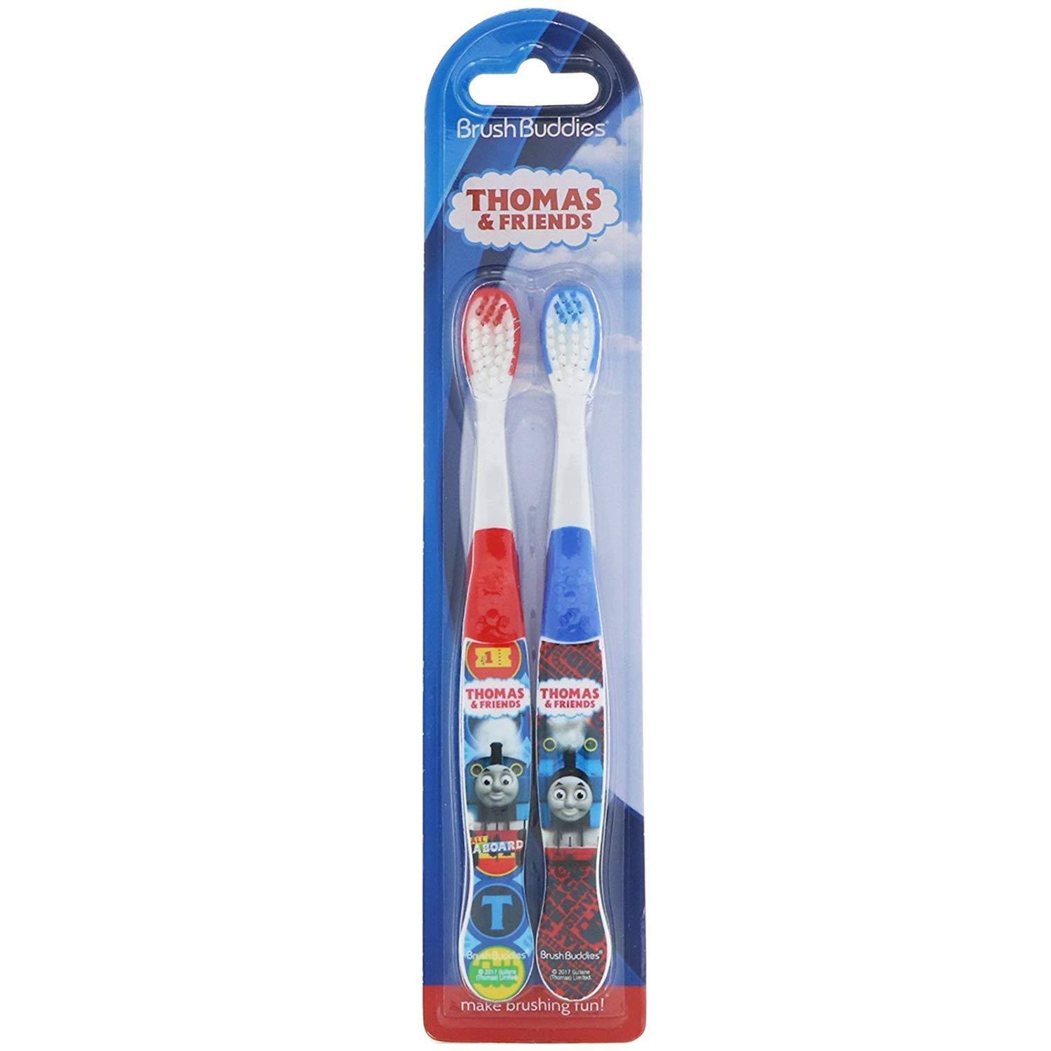 Thomas and Friends Children's Manual Toothbrushes - 2pcs
