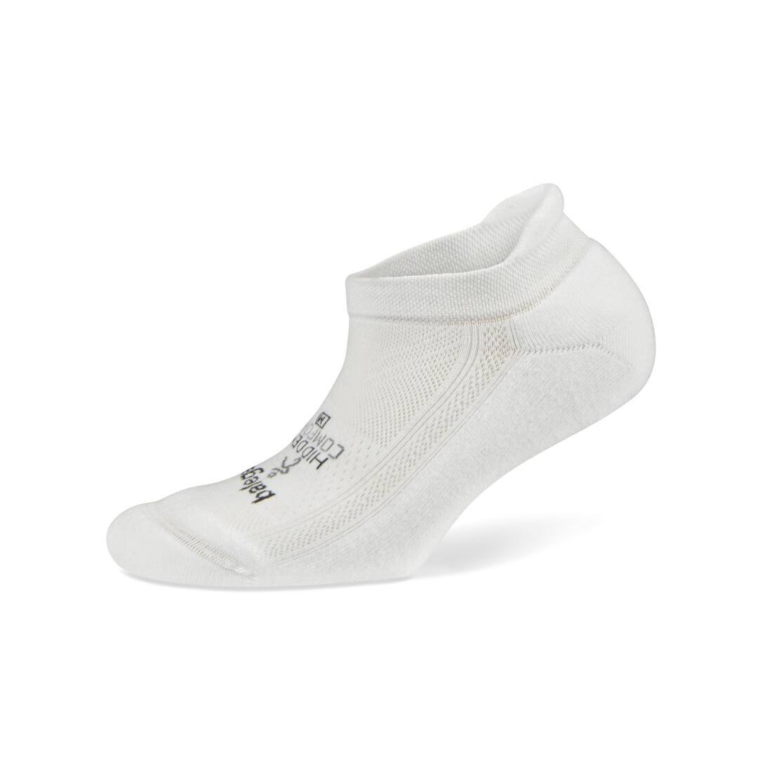Balega Hidden Comfort Sole Cushioning Running Socks - White, Small