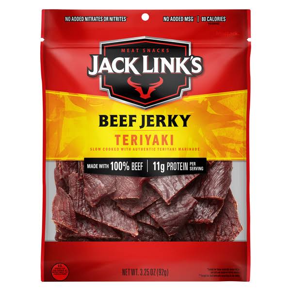 Jack Link's Beef Jerky Teriyaki 3.25oz